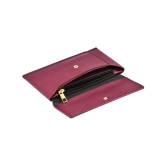 Walrus Maroon Faux Leather Purse - Maroon