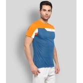 YUUKI - Blue Polyester Regular Fit Mens Sports T-Shirt ( Pack of 1 ) - None