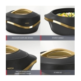 Milton Pearl 1000 Inner Stainless Steel Casserole, 860 ml, Black - Black