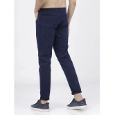 Ketch Tapered Flat Mens Chinos - Navy Blue ( Pack of 1 ) - None