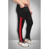 Forbro - Black Lycra Men's Sports Trackpants ( Pack of 1 ) - None