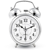 HINGOL Analog Twin Bell Clock Alarm Clock - Pack of 1