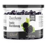 Zucchero Exotic Dried Blackberry, 100g | Crunchy & Goey Berries