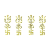 AIR9 - Brass Trishul (Pack of 1)