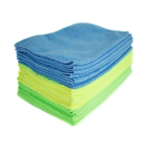 Microfiber Cleaning Cloth for Car, Home & Kitchen - Automotive Drying Towel for Cleaning, - 40 X 40 cm, Multicolor - Pack of 5