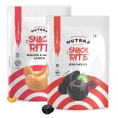 Nutraj Snackrite 300gm Berry Medley with Himalayan Pink Salt & Cashew Roasted & Salted - Combo