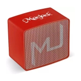 Macjack Wave 120 3 W Bluetooth Speaker Bluetooth v5.0 with Call function,3D Bass Playback Time 10 hrs Red - Red