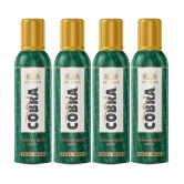 ST.JOHN Cobra No Gas Real Men Deodorant Spray for Men 100ml Each (400ml) Pack of 4