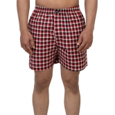 Checked Pure Cotton Boxers