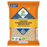 24 Mantra Sona Masuri Hand Pounded Rice, 1 Kg