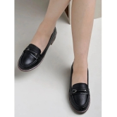 Shoetopia Black Womens Loafers - None