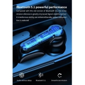 VERONIC M19 Bluetooth True Wireless (TWS) In Ear 20 Hours Playback Fast charging,Powerfull bass IPX4(Splash & Sweat Proof) Black