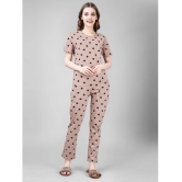 Smarty Pants Brown Cotton Womens Nightwear Nightsuit Sets ( Pack of 1 ) - None