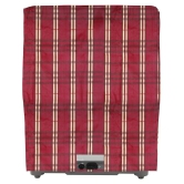 E-Retailer Single PVC Maroon Washing Machine Cover for Universal Semi-Automatic - Maroon