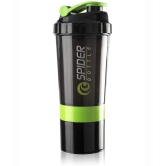 Plastic Green 500 mL Shaker ( Pack of 1 ) - Green