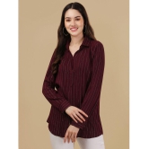 gufrina Maroon Viscose Womens Regular Top ( Pack of 1 ) - None