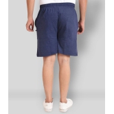 Neo Garments - Blue Cotton Mens Shorts ( Pack of 1 ) - None