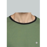 LEEBONEE - Green Cotton Blend Regular Fit Men's T-Shirt ( Pack of 1 ) - None