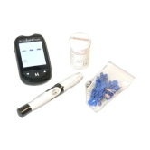 Accusure Glucometer Simple TD 4183 with 25 Strips, Lancets