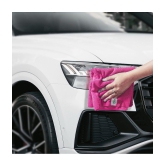 SOFTSPUN Microfiber Cloth 15pcs - Small - 20x30cms - 340 GSM  pink . Thick Lint & Streak-Free Multipurpose Cloths - Automotive Microfibre Towels for Kitchen Cleaning Polishing Washing & Deta