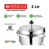 Srushti Gold is now Leoron 2 L Stainless Steel OuterLid Pressure Cooker With Induction Base