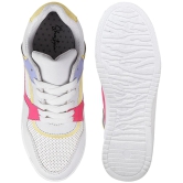 Shoetopia White Womens Sneakers - None