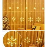 Snowflake LED Curtain Lights