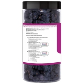 YUM YUM Premium Dried Black Raisins Kishmish 1kg (Pack of 4 - 250g Jar Each)