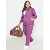 YHA - Mauve Fleece Womens Running Trackpants ( Pack of 1 ) - None