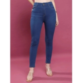 Ketch - Blue Cotton Blend Skinny Fit Womens Jeans ( Pack of 1 ) - None