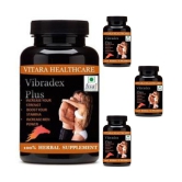 Hindustan Herbal vibradex plus 120 no.s Capsule Pack of 4