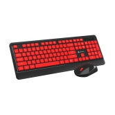 Portronics Key 5 Combo:Wireless Keyboard & Mouse ,Black (POR 1407)