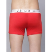 IC4 - Multicolor Cotton Blend Men's Trunks ( Pack of 2 ) - M