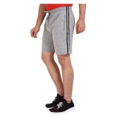 Neo Garments Grey Shorts SINGLE SHORTS GREY (PLUS SIZES FROM : M TO 7XL). - None