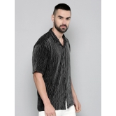 Crochet Black Shirt-S / Black