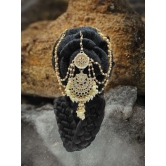 Aanandita Golden Hair Accessories Juda