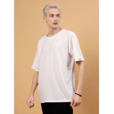 Rigo Cotton Oversized Fit Printed Half Sleeves Mens T-Shirt - White ( Pack of 1 ) - None