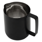 Dynore Black Milk Jug Stainless Steel Jugs 800 mL - Black