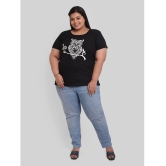 Neo Garments - Black Cotton Regular Fit Womens T-Shirt ( Pack of 1 ) - 8XL