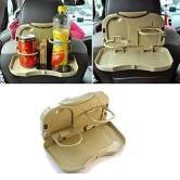 Travel Dining Tray Folding Dining Table Tablet Food Tray Foldable Travel Storage Tray