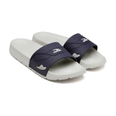 ASIAN Light Grey Mens Slide Flip Flop - None