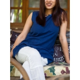 Khadi Top Natural Indigo-M