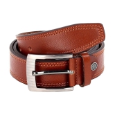 Leather World - Leather Mens Formal Belt ( Pack of 1 ) - None