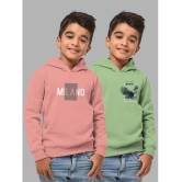 HELLCAT - Multi Color Cotton Blend Boys Sweatshirt ( Pack of 2 ) - None