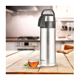 Milton Beverage Dispenser 4500 Stainless Steel for serving tea and coffee, 4250 ml, Silver - Silver