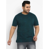 Urbano Plus - Green Cotton Regular Fit Mens T-Shirt ( Pack of 1 ) - None