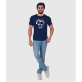 ferocious - Navy Cotton Regular Fit Men's T-Shirt ( Pack of 1 ) - None