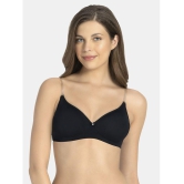 Amante - Black Nylon Heavily Padded Women's Plunge Bra ( Pack of 1 ) - None