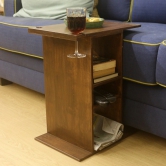 Couch Caddy Centre With Wine Glass Holder