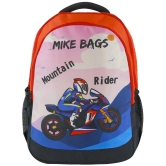 mikebags 29 Ltrs Red Polyester College Bag - Red